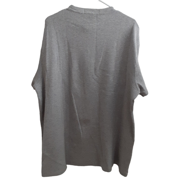 Palace x Polo RL "Logo Pocket grey waffle tee" - Picture 6 of 12